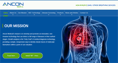 Desktop Screenshot of anconmedical.com